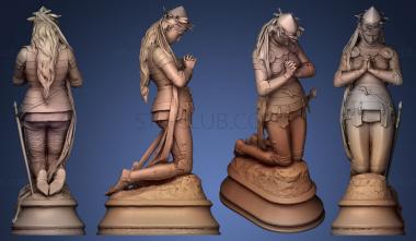 3D model Joan of Arc (STL)